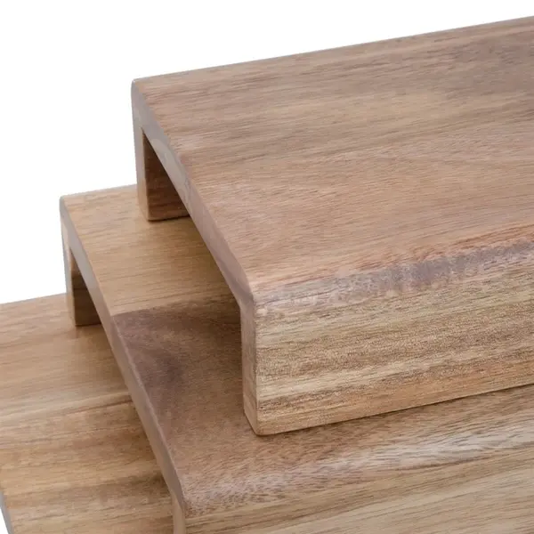 Displayverhogers | Hout | 3 Stuks