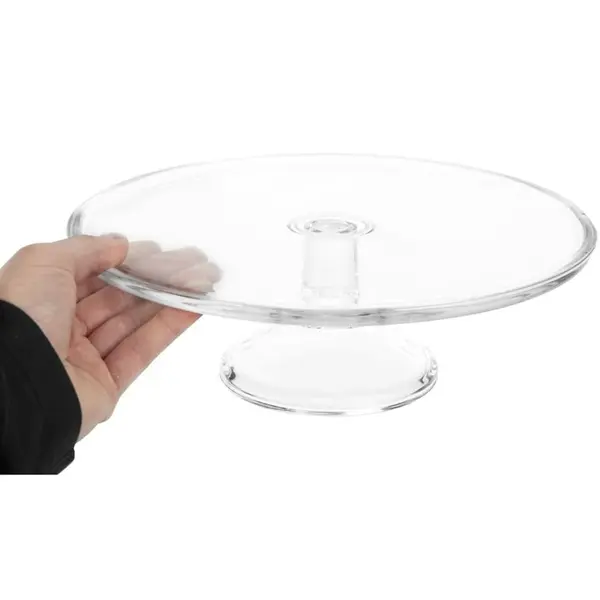 Taartstandaard | Glas | Ø300x95(h)mm