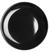 Olympia Coupeborden | CAFÉ | Keramiek | Zwart | 12 Stuks | Ø200x29(h)mm