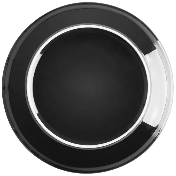 Coupeborden | CAFÉ | Keramiek | Zwart | 12 Stuks | Ø200x29(h)mm