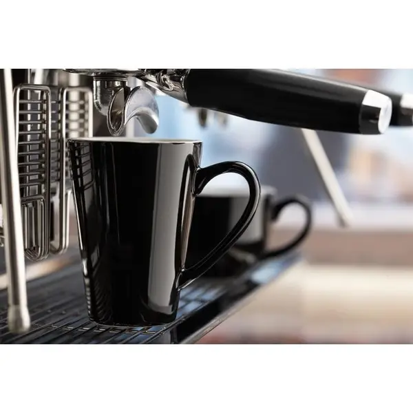 Mokken | CAFÉ | Keramiek | Zwart | 34cl | 12 Stuks | 160x125x117(h)mm