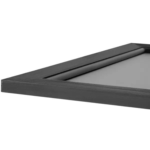 Wandkrijtbord | Hout | Zwart | 600x450mm