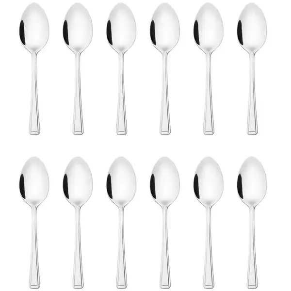 Dessertlepels | HARLEY | RVS | 12 Stuks | Lengte 180mm