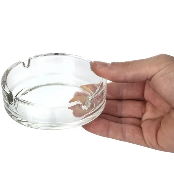 Terras Asbakken | Glas | 24 Stuks | Ø107mm