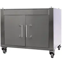 ElanGrill Onderkast | ElanGrill FORNO Houtskooloven ELA-FORNO-BRACE-FB700 | Draaideuren | Wielen