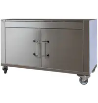 ElanGrill Onderkast | ElanGrill FORNO Houtskooloven ELA-FORNO-BRACE-FB1200 | Draaideuren | Wielen