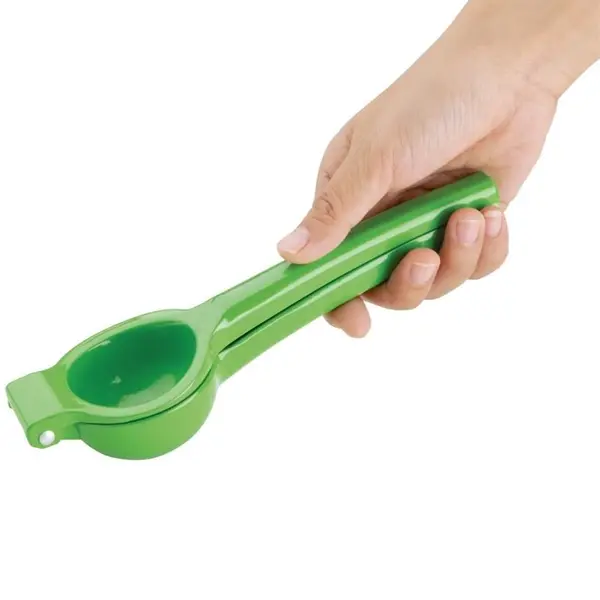 Citruspers | Aluminium | Groen | Limoen | Handmatig | 205x65x55(h)mm