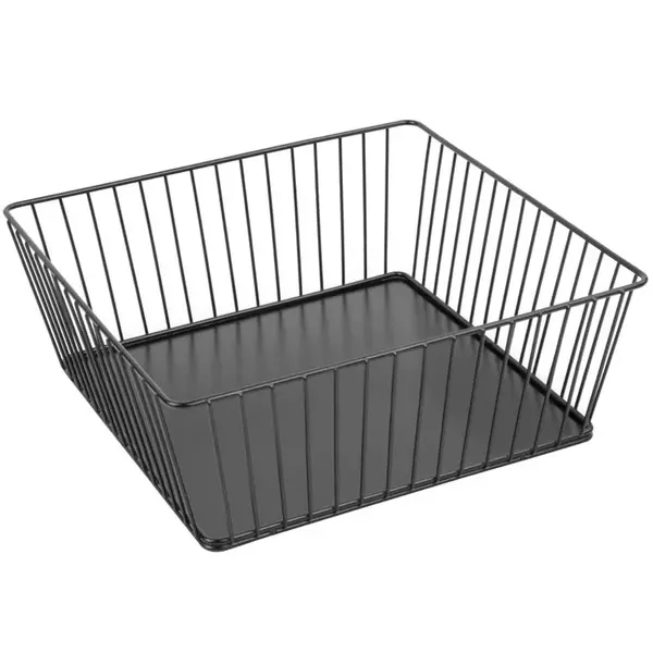 Serveermand | WIRE | Ijzer | Zwart | Per Stuk | 280x280x100(h)mm
