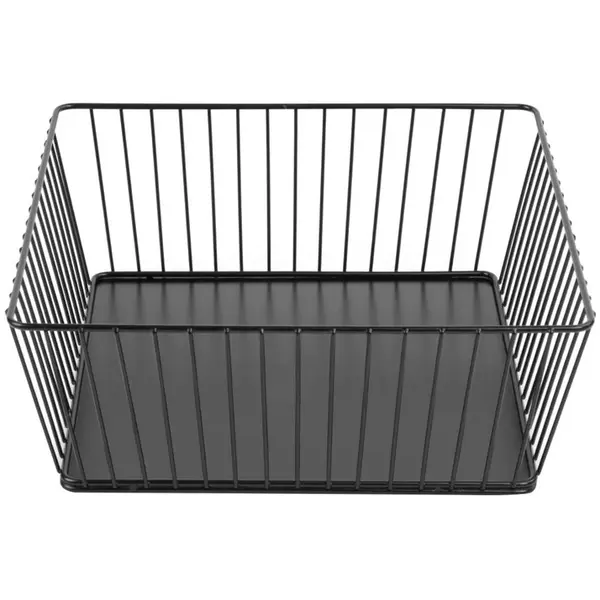 Serveermand | WIRE | Ijzer | Zwart | Per Stuk | 280x280x100(h)mm