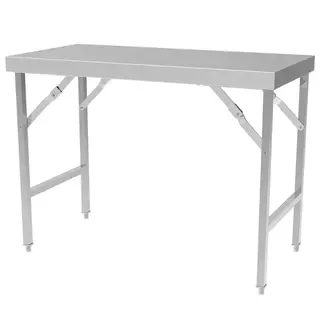 Inklapbare RVS Werktafels