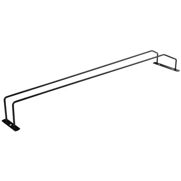 Glazenophangrek | Draad | Zwart | 1 Rij | Plafondmodel | 610x105x70(h)mm