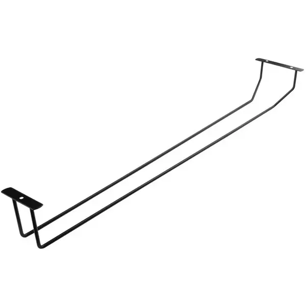 Glazenophangrek | Draad | Zwart | 1 Rij | Plafondmodel | 610x105x70(h)mm