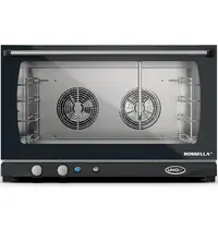 UNOX Heteluchtoven | LineMiss | 4 Niveaus (EN600x400) | Elektrisch | 80°C/260°C | 6.5kW (400V) | Bevochtiging (Handmatig) | 800x774x509(h)mm