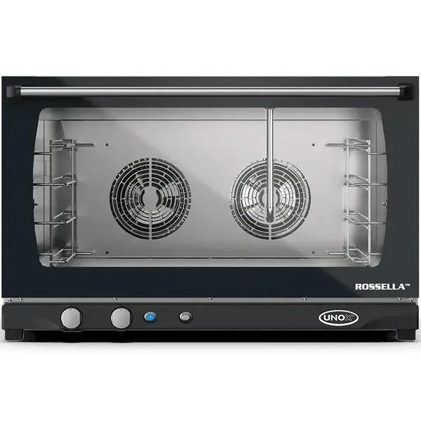Heteluchtoven | LineMiss | 4 Niveaus (EN600x400) | Elektrisch | 80°C/260°C | 6.5kW (400V) | Bevochtiging (Handmatig) | 800x774x509(h)mm