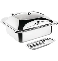 Olympia Chafing Dish | RVS | 1/2 GN | 377x400x180(h)mm