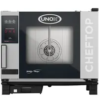 UNOX ChefTop (GN1/1)x05 MindOne | 7kW/h |  Met heteluchtcirculatie | 780x750x680(h)mm