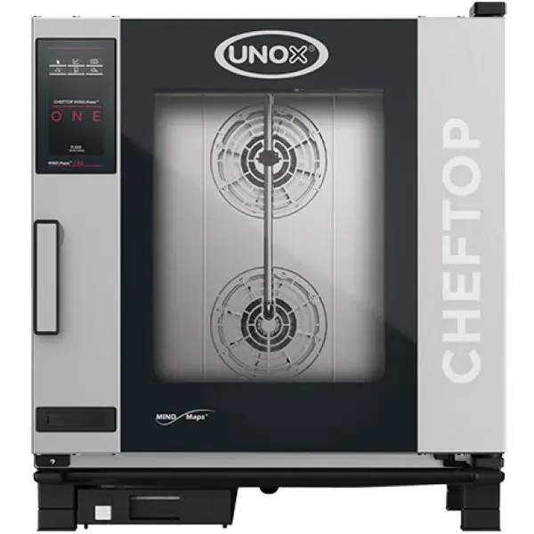 ChefTop (GN1/1)x07 MindOne | Met automatisch reinigingssysteem  | 9,9kW/h | 750x783x843(h)mm