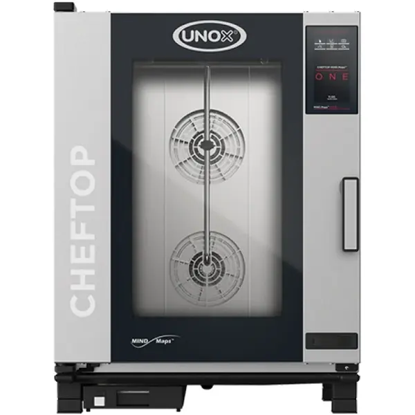 ChefTop (GN1/1)x10 MindOne | 14,0kW/h| Met heteluchtcirculatie  | 780x750x1010(h)mm