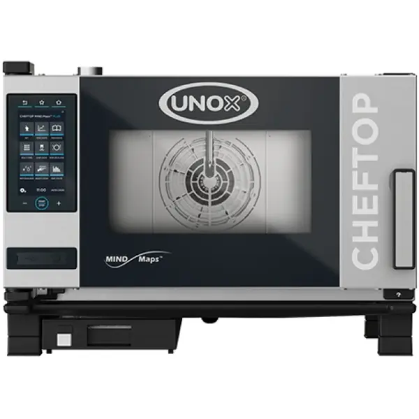 ChefTop (GN1/1)x03 MindPlus | 5,2kW/h | Met pure-antikalkfilter | 780x750x540(h)mm