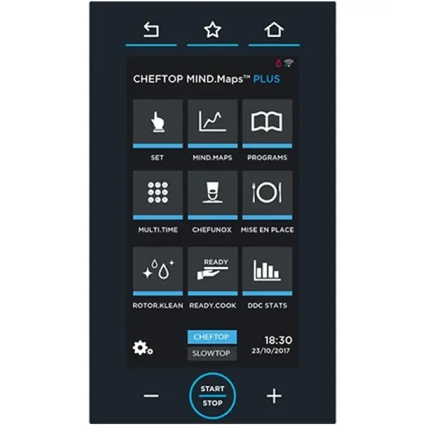 ChefTop (GN1/1)x03 MindPlus | 5,2kW/h | Met pure-antikalkfilter | 780x750x540(h)mm