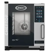 UNOX ChefTop (GN1/1)x05 MindCompact | 9,2kW/h | Met automatische reinigingssysteem | 535x872x649(h)mm