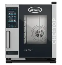UNOX ChefTop (GN1/1)x05 MindCompact | 9,2kW/h | met automatisch reinigingssysteem | 535x872x649(h)mm