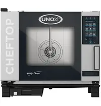 UNOX ChefTop (GN1/1)x05 MindPlus |9,3kW/h  | Met automatisch reinigingssysteem | 783x750x675(h)mm