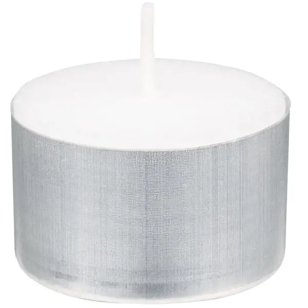 Theelichten | Was | Wit | 8 Branduren | 75 Stuks | 220x340(h)mm