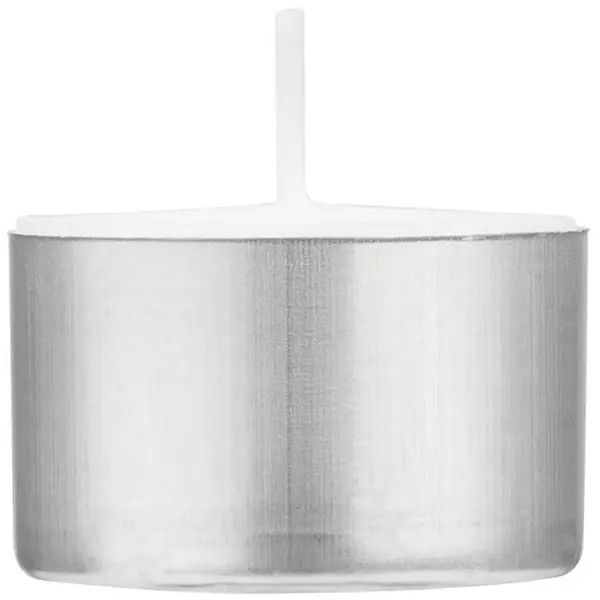 Theelichten | Was | Wit | 8 Branduren | 75 Stuks | 220x340(h)mm