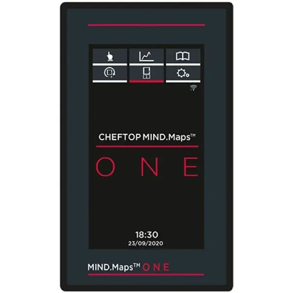 Combisteamer | MIND.Maps One | Elektrisch | 5x 2/3 GN | 30°C/260°C | 3kW | Zelfreinigend | Touchscreen | 535x720x649(h)mm
