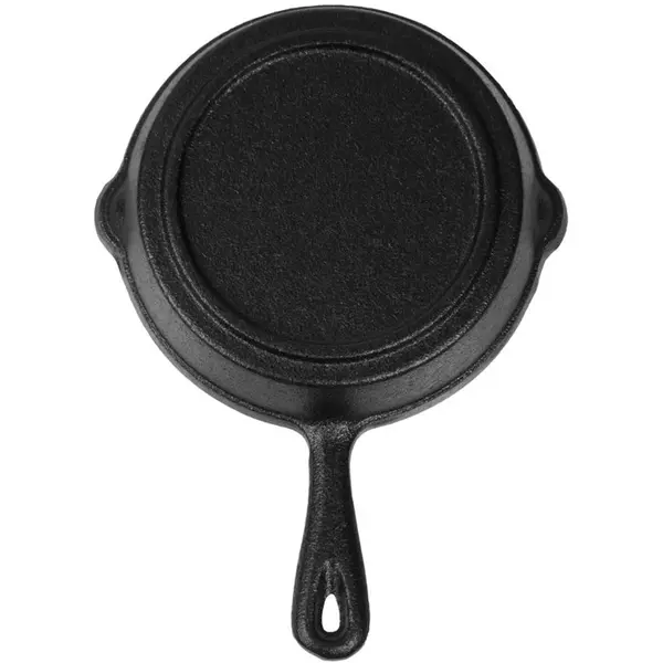 Serveerpannetje | Gietijzer (Antiaanbaklaag) | 0.15L | Div. Warmtebronnen | Ø115x26(h)mm
