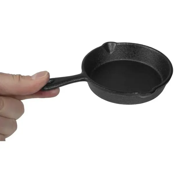 Serveerpannetje | Gietijzer (Antiaanbaklaag) | 0.15L | Div. Warmtebronnen | Ø115x26(h)mm