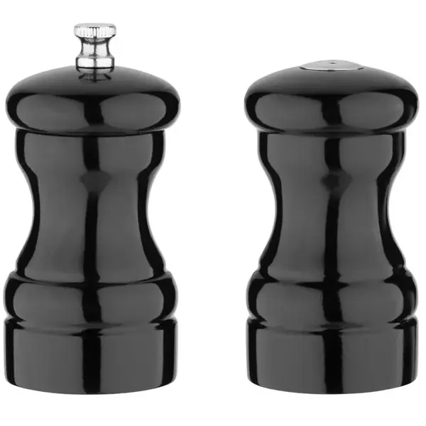 Peper-/Zoutmolenset | Hout | 2 Stuks | Ø50x100(h)mm