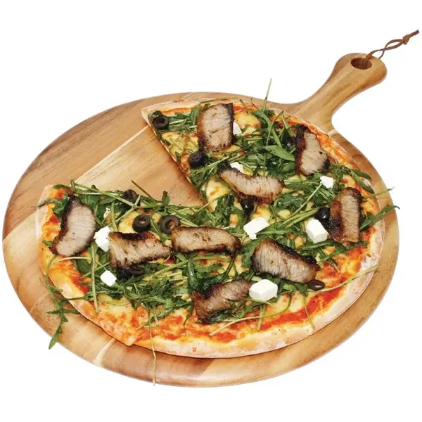 Pizzaplank | Acaciahout | Ø355x15(h)mm
