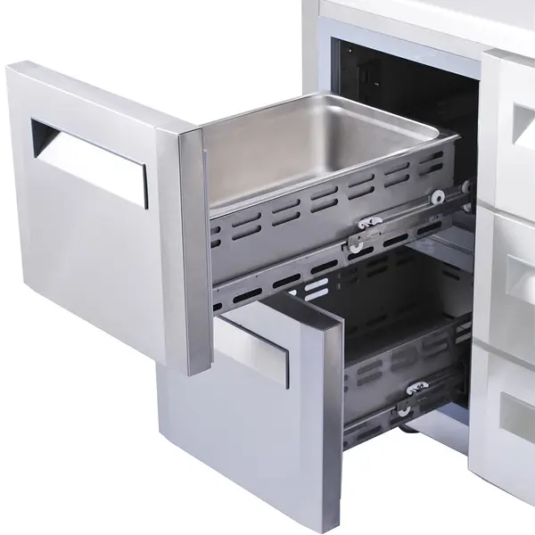 Ladenkit | 1/1 GN | Diamond Koelwerkbanken DIA-WR-GTN2/-WR-GTN3/-WR-GTN4 | 2 Laden