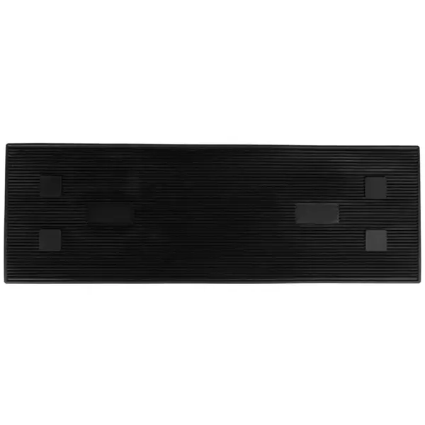 Barmat | Kunststof | Zwart | 610x200x9(h)mm