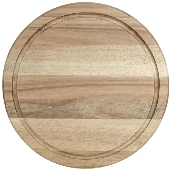 Serveerplateau | Hout | Per Stuk | Ø330x20(h)mm