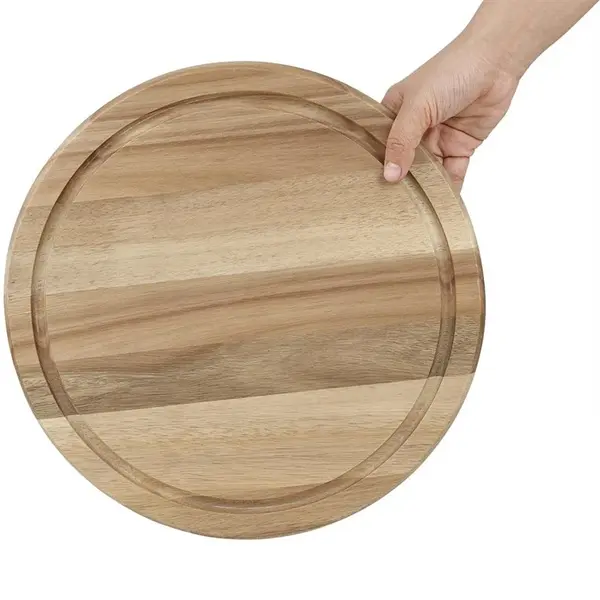 Serveerplateau | Hout | Per Stuk | Ø330x20(h)mm