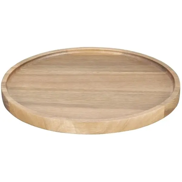 Serveerplank | Acaciahout | Per Stuk | Ø250x20(h)mm