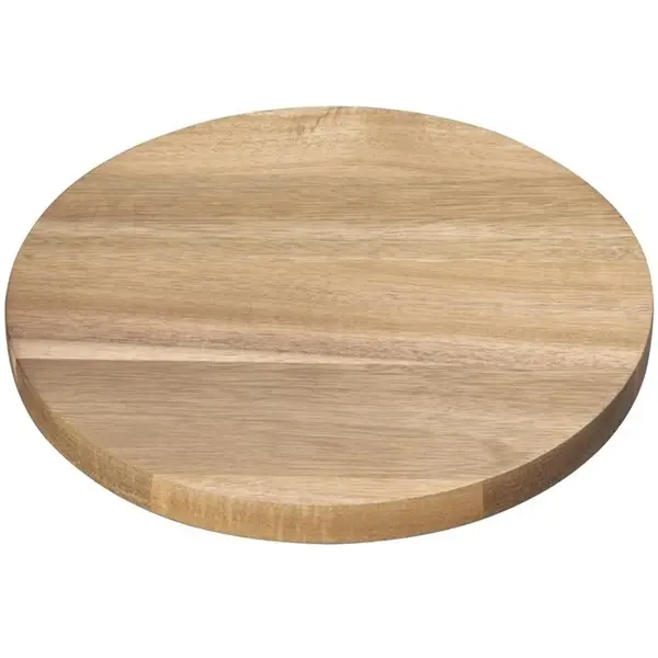 Serveerplank | Acaciahout | Per Stuk | Ø250x20(h)mm