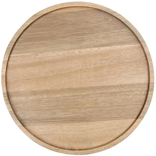 Serveerplank | Acaciahout | Per Stuk | Ø250x20(h)mm