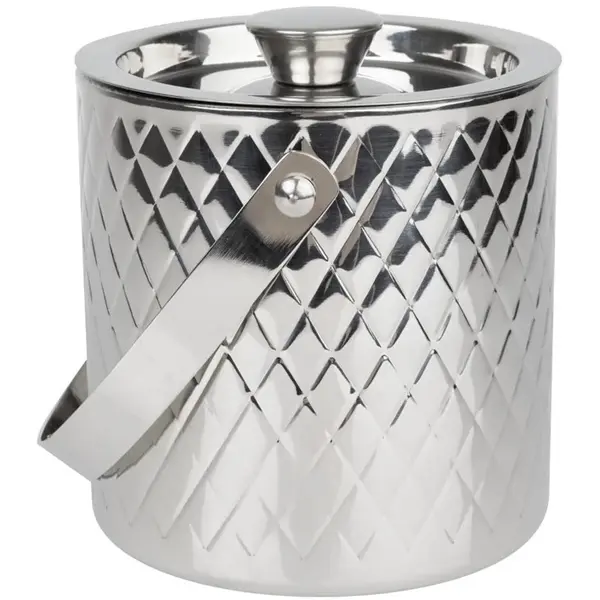 IJsblokjesemmer | GEO | 2L | RVS | Dubbelwandig | Incl. Deksel | 150x170x165(h)mm