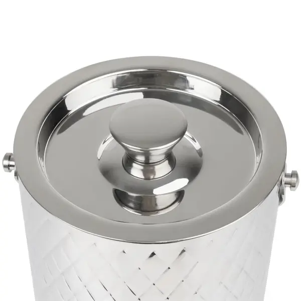 IJsblokjesemmer | GEO | 2L | RVS | Dubbelwandig | Incl. Deksel | 150x170x165(h)mm