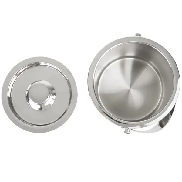 IJsblokjesemmer | GEO | 2L | RVS | Dubbelwandig | Incl. Deksel | 150x170x165(h)mm