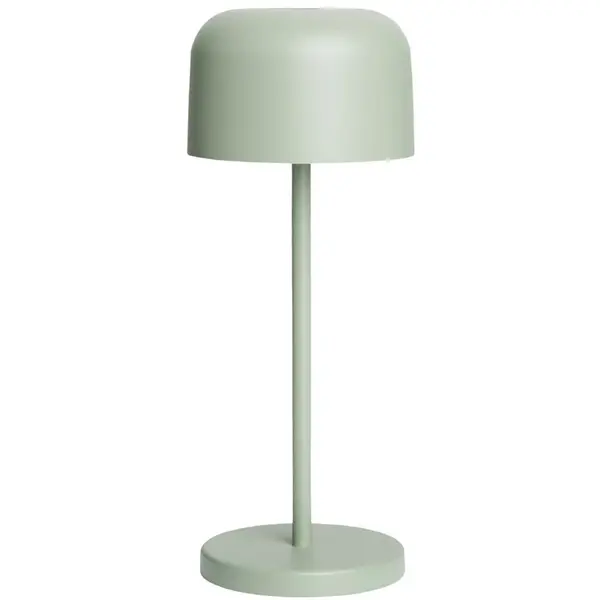 Tafellamp | SIENA | Saliegroen | Incl. Lichtbron (Dimbaar) | Draadloos | Ø80x200(h)mm