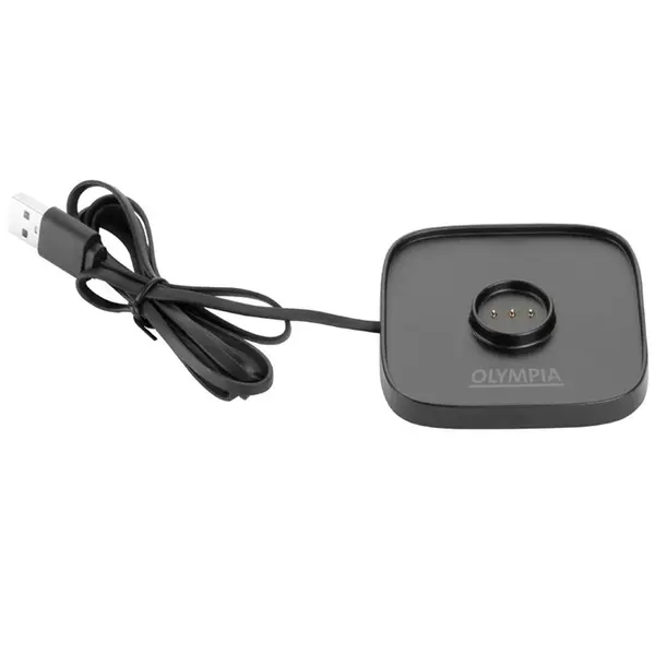 Tafellamp | LUCCA | Zwart | Incl. Lichtbron (Dimbaar) | Draadloos | 70x70x200(h)mm