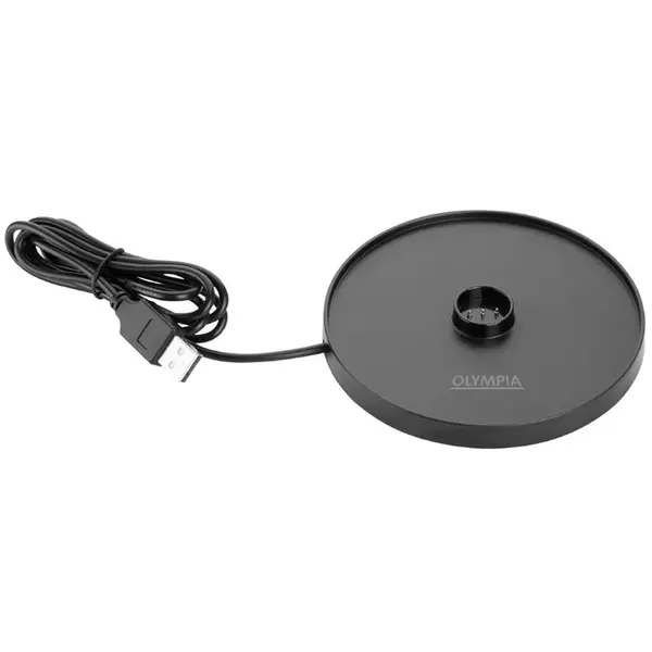 Tafellamp | SIENA | Bruin | Incl. Lichtbron (Dimbaar) | Draadloos | Ø112x300(h)mm