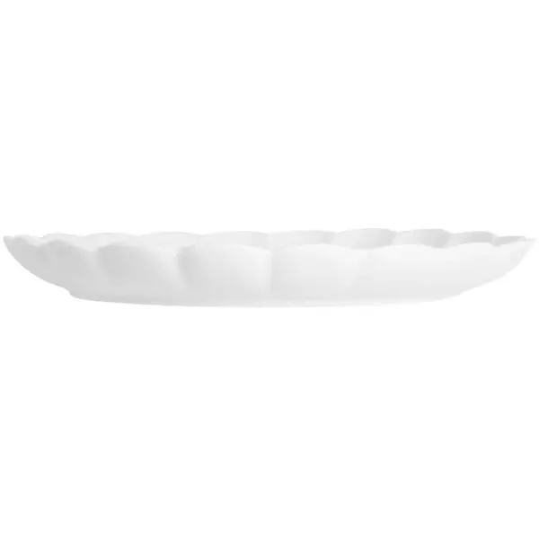 Borden | BLOOM | Porselein | Wit | 6 Stuks | Ø226x22(h)mm