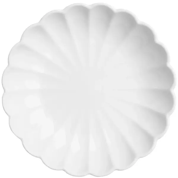 Kommen | BLOOM | Porselein | Wit | 6 Stuks | Ø230x46(h)mm