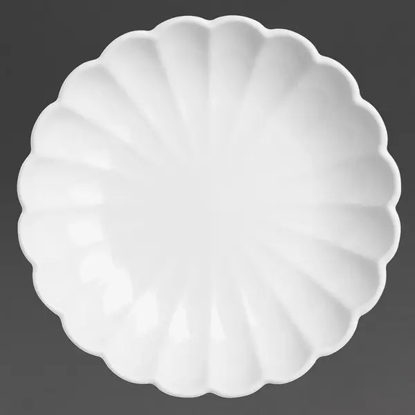 Kommen | BLOOM | Porselein | Wit | 6 Stuks | Ø230x46(h)mm